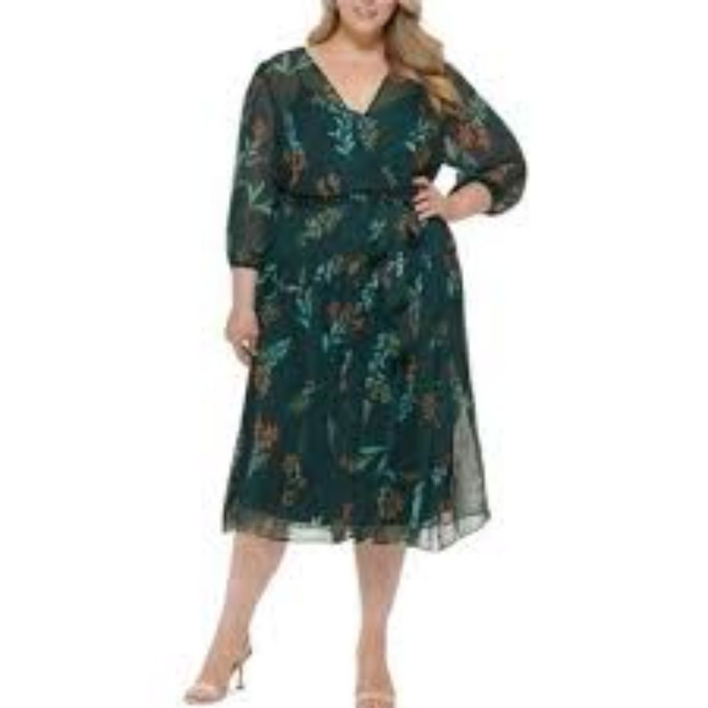 Picture of Calvin Klein Women's Fit and Flare Dress